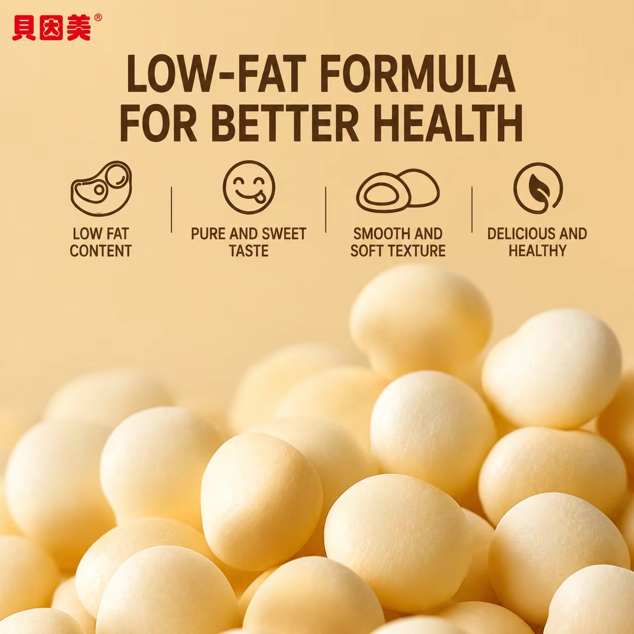 Beingmate Milk Flavored Mini Buns for Children