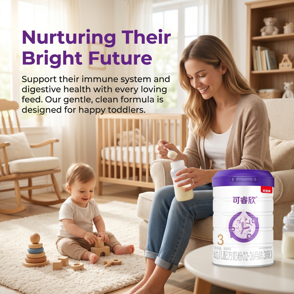 Beingmate Keruixin Infant Formula Milk Powder 800g, Baby Formula for Gut Health Support, Nutritional Milk Powder for Babies & Toddlers, Family Choice for Daily Digestive Care