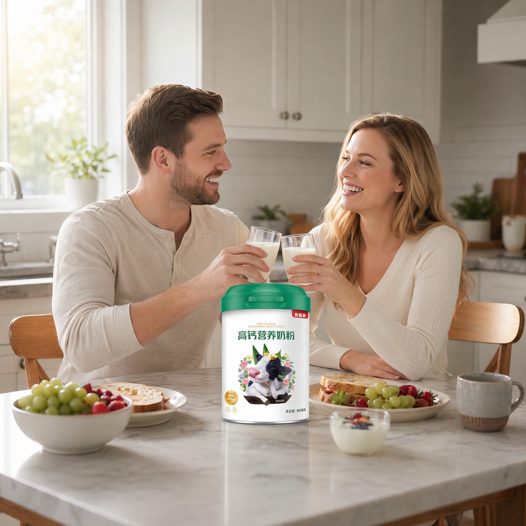 Beingmate High Calcium Adult Milk Powder 808g, High Calcium Nutritional Milk Powder for Teens & Adults, Daily Nutrition Supplement, Family Milk Drink for Bone Health & Wellness