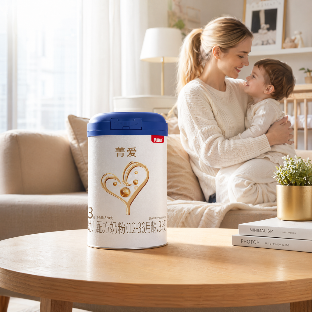Beingmate Jingai Infant Formula Milk Powder 820g, Baby Formula with Balanced Nutrition for Growing Babies, Infant Food for Daily Development, Milk Powder for Infants, Toddlers & Families